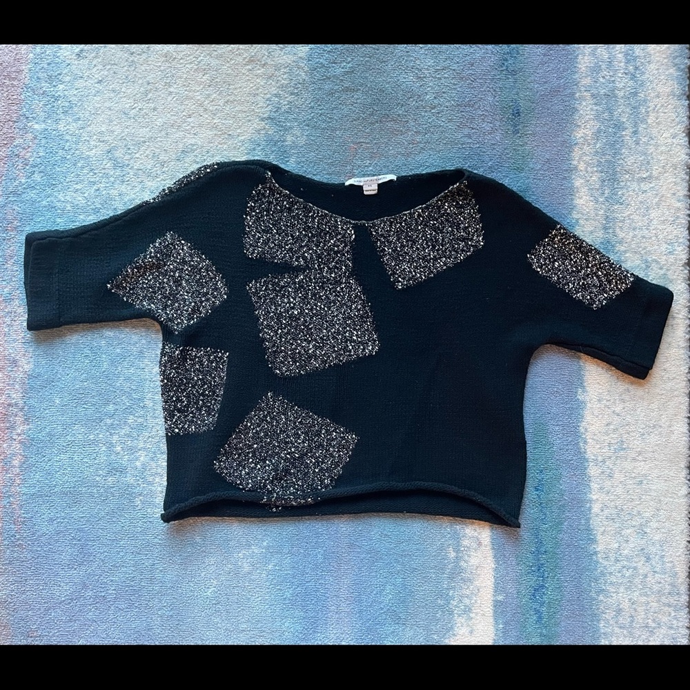 diane von furstenberg half sleeves sweater